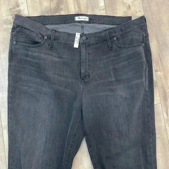 Madewell 9" High Rise Skinny Jeans NWT Size 36 Tall - Picture 6 of 10